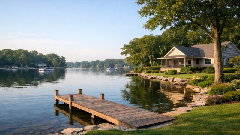 Lakefront Property in Indiana