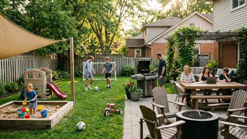 Growing Kids and Family Outdoor Spaces