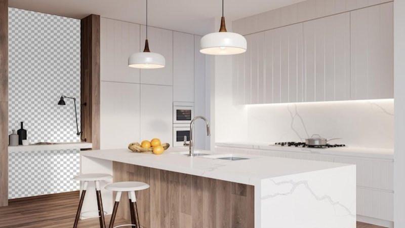 Remodeling company Lakewood Ranch FL renovating a builder-grade kitchen