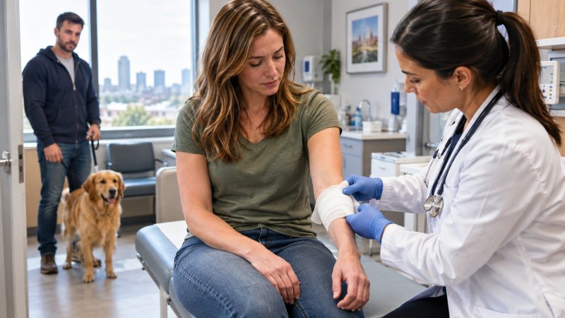 What to do after a dog bite in Kansas City and seek medical attention